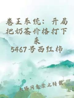 卷王系统:开局把奶茶价格打下来